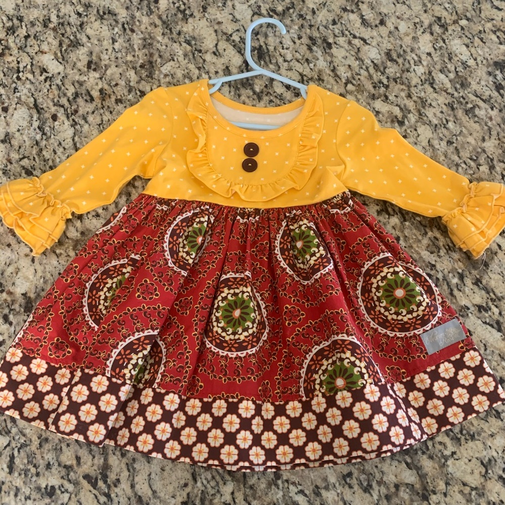NEW Eleanor Rose Dress- Fall